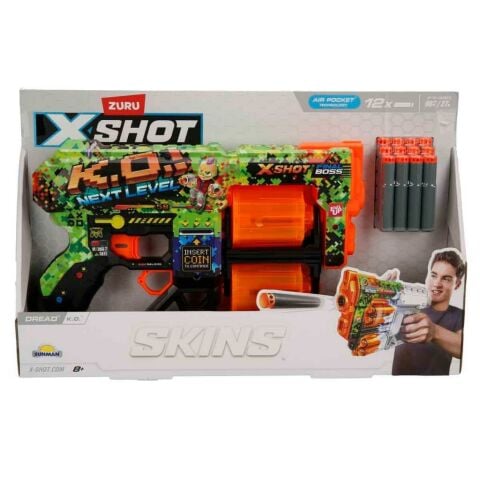X-Shot Skins Dread 12 Mermili Sünger Dart Atan Silah 31 cm