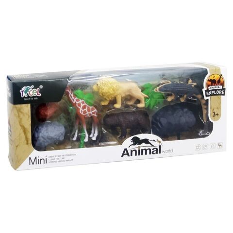 Tropikal Ormanda Hayvan Figürleri PG8588A/B