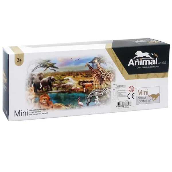 Tropikal Ormanda Hayvan Figürleri PG8588A/B