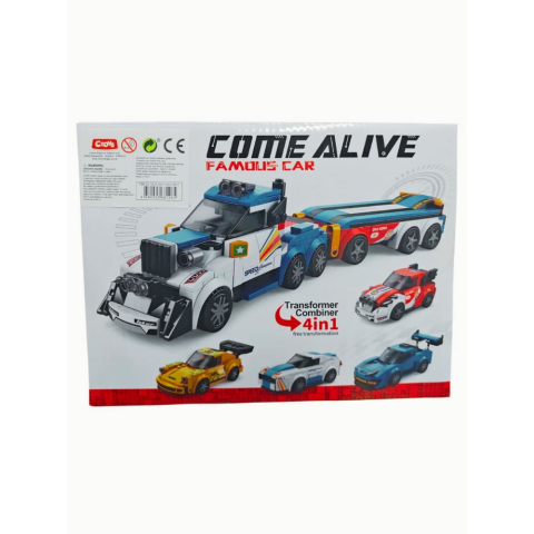 Blok Yarış Araçları 3:1 8 li