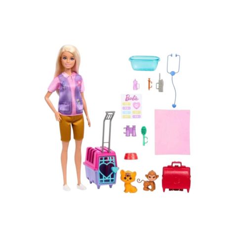 Barbie Veteriner Mini Oyun Seti Hrg50