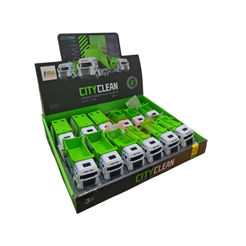 Displayde Kutuda Sürtmeli Kamyon