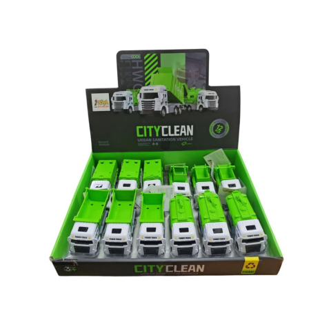 Displayde Kutuda Sürtmeli Kamyon