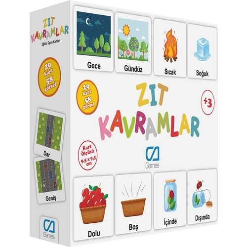 Ca Games Eğitici Zıt Kavramlar