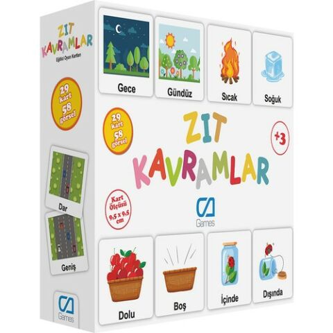 Ca Games Eğitici Zıt Kavramlar