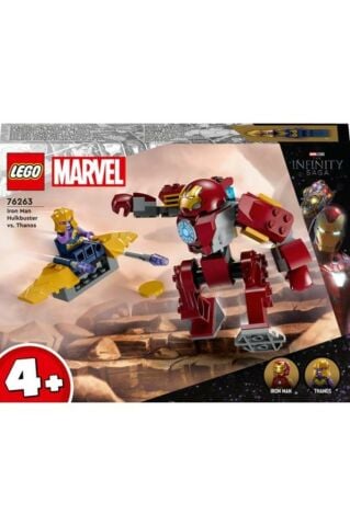 LEGO ® Marvel Iron Man Hulkbuster Thanos’a Karşı 76263 – 4 Yaş ve Üzeri Yapım Seti (66 Parça)