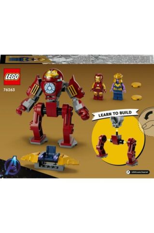 LEGO ® Marvel Iron Man Hulkbuster Thanos’a Karşı 76263 – 4 Yaş ve Üzeri Yapım Seti (66 Parça)