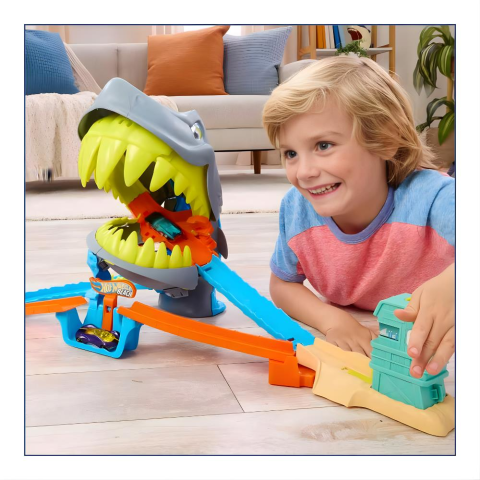 Hot Wheels City Köpek Balığı Macerası Oyun Seti JHL96