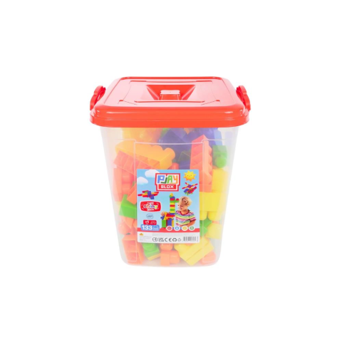 Playblox Block Shine Yapı Taşları - 133 Parçalı Kova