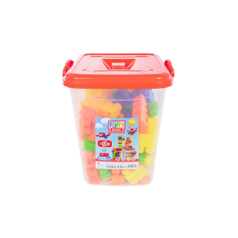 Playblox Block Shine Yapı Taşları - 133 Parçalı Kova