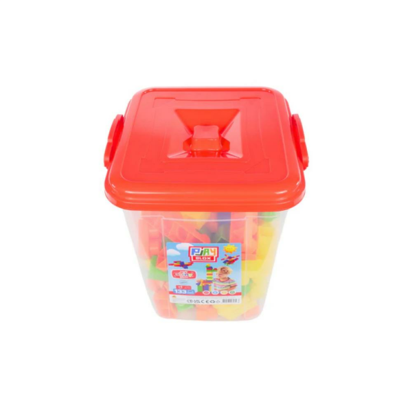 Playblox Block Shine Yapı Taşları - 133 Parçalı Kova