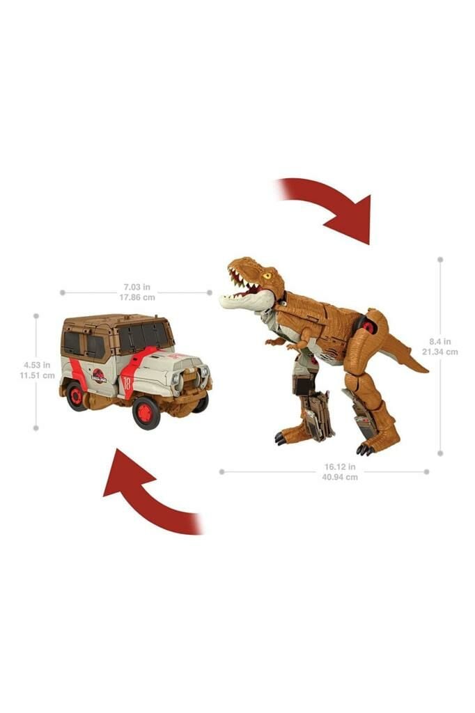 Jurassic World Değişim Serisi Dönüşebilen T-Rex Figürü HPD38