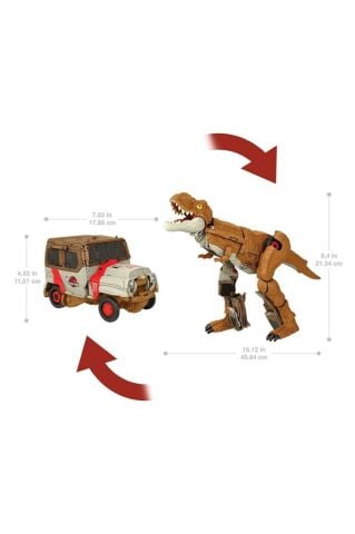 Jurassic World Değişim Serisi Dönüşebilen T-Rex Figürü HPD38
