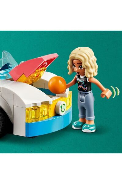 LEGO ® Friends Elektrikli Araba ve Şarj İstasyonu Oyuncağı 42609 (170 Parça)