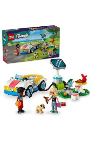 LEGO ® Friends Elektrikli Araba ve Şarj İstasyonu Oyuncağı 42609 (170 Parça)