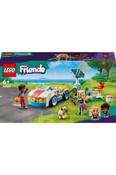 LEGO ® Friends Elektrikli Araba ve Şarj İstasyonu Oyuncağı 42609 (170 Parça)
