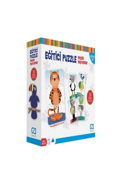 Ca Games Dokulu Puzzle Hayvanlar