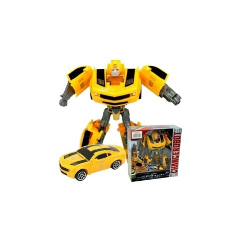 Kutuda Metal Robot Olan Araba