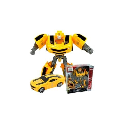 Kutuda Metal Robot Olan Araba