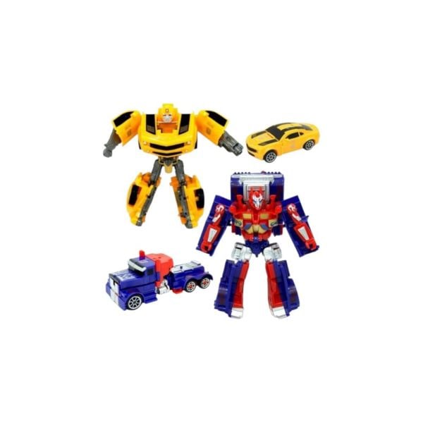 Kutuda Metal Robot Olan Araba