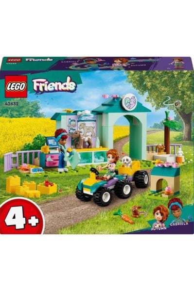LEGO ® Friends Çiftlik Hayvanı Veteriner Kliniği 42632 -  Yaratıcı Oyuncak Yapım Seti (161 Parça)