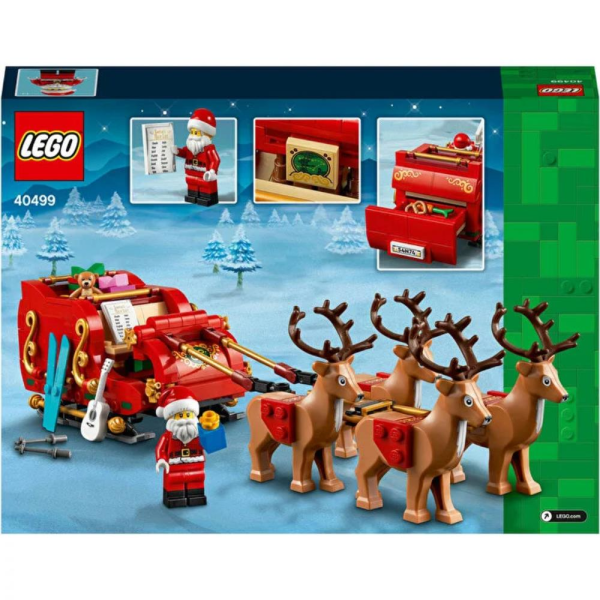 LEGO Iconic Noel Baba'nın Kızağı Oyuncağı 40499