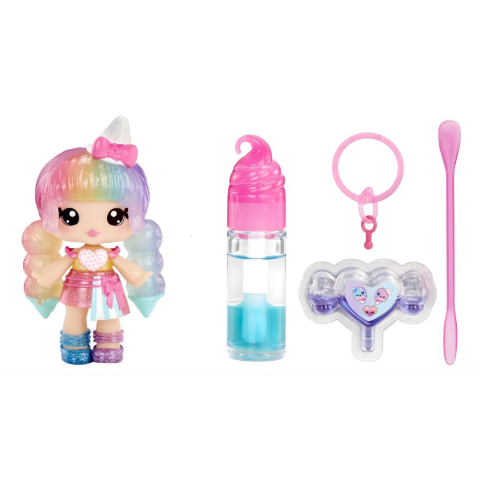 Yummiland Stephie Snowcone Bebeği ve Dudak Parlatıcısı - Gizemli Renk Serisi