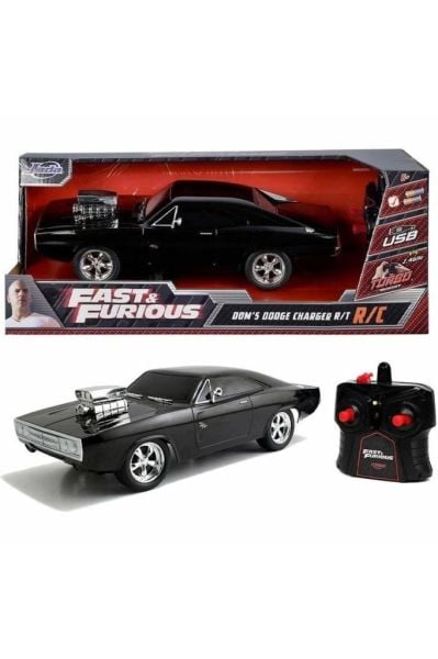 Jada Hızlı Ve Öfkeli Fast & Furious Rc 1970 Dodge Charger 1:16 Uzaktan Kumandalı Araba 206004