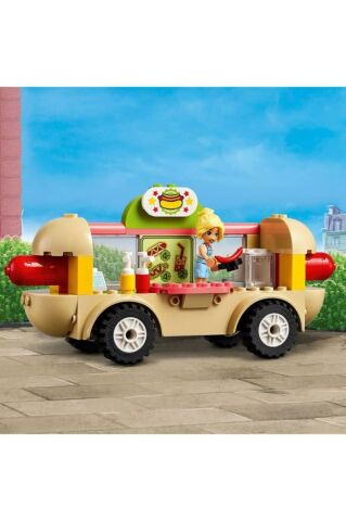 LEGO ® Friends Sosisli Sandviç Arabası 42633 -  Yaratıcı Oyuncak Yapım Seti (100 Parça)