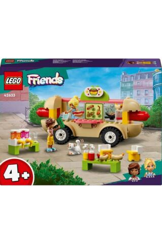 LEGO ® Friends Sosisli Sandviç Arabası 42633 -  Yaratıcı Oyuncak Yapım Seti (100 Parça)