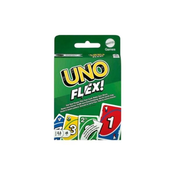 Uno Flex Kart Oyunu, Yetişkinler ve Parti Oyun Geceleri için Eğlenceli Oyunlar, 2 ila 8 Oyuncu