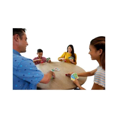 Uno Flex Kart Oyunu, Yetişkinler ve Parti Oyun Geceleri için Eğlenceli Oyunlar, 2 ila 8 Oyuncu