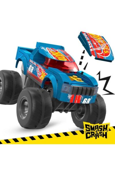 Hot Wheels Mega NoHar Smash N Crash Monster Truck, 5 Yaş Ve Üzeri, Hmm49