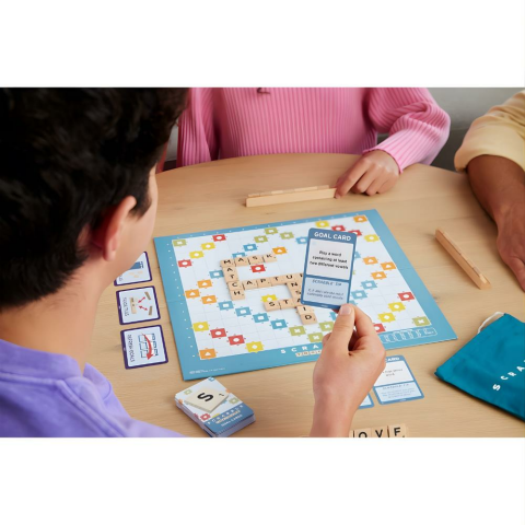 Scrabble Orijinal Ahşap 2'si 1 Arada Türkçe JLJ64