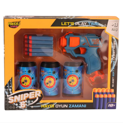 Kutulu 3 Hedefli Shifer 6 Dart Atıcı