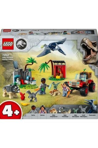 LEGO ® Jurassic World Yavru Dinozor Kurtarma Merkezi 76963 (139 Parça)