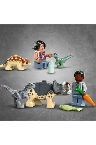 LEGO ® Jurassic World Yavru Dinozor Kurtarma Merkezi 76963 (139 Parça)