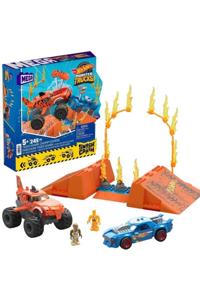 Hot Wheels® Smash N Crash Tiger Shark Çarpışma Seti