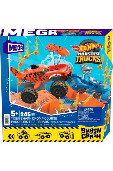 Hot Wheels® Smash N Crash Tiger Shark Çarpışma Seti