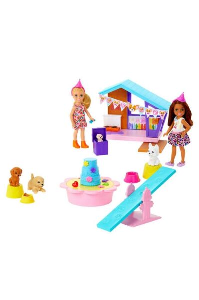 Barbie Chelsea Köpekçiğin Doğum Günü Oyun Seti HJY88