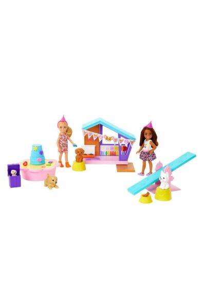 Barbie Chelsea Köpekçiğin Doğum Günü Oyun Seti HJY88