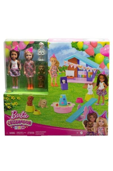 Barbie Chelsea Köpekçiğin Doğum Günü Oyun Seti HJY88