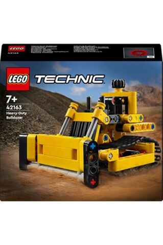 LEGO ® Technic Ağır İş Buldozeri 42163 -  Yaratıcı Oyuncak Model Yapım Seti (195 Parça)