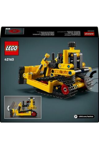 LEGO ® Technic Ağır İş Buldozeri 42163 -  Yaratıcı Oyuncak Model Yapım Seti (195 Parça)
