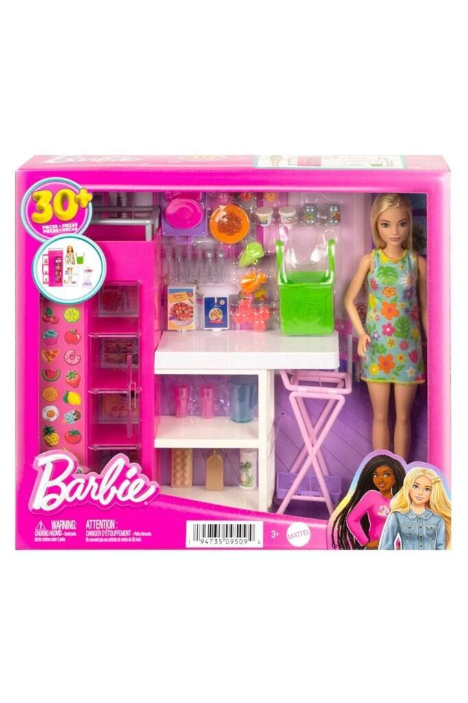 Barbie Mini Büfe Oyun Seti HJV38