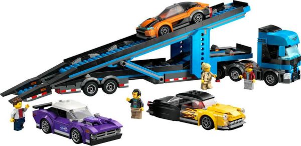 60408 LEGO® City Spor Arabalı Araç Taşıma Kamyonu