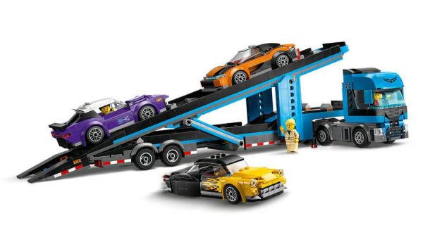 60408 LEGO® City Spor Arabalı Araç Taşıma Kamyonu