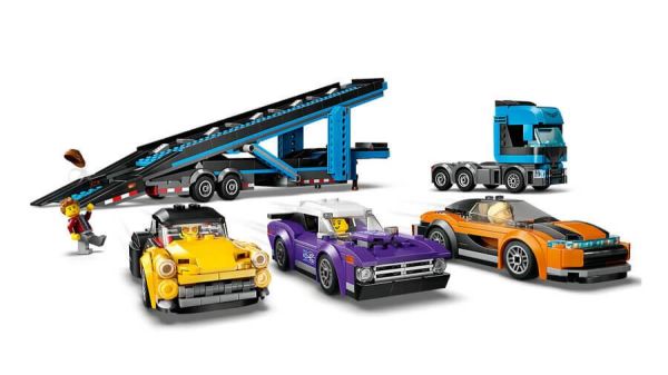 60408 LEGO® City Spor Arabalı Araç Taşıma Kamyonu