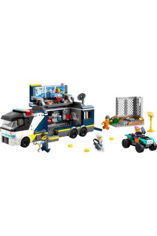 LEGO ® City Polis Mobil Suç Laboratuvarı Kamyonu Oyuncağı 60418 (674 Parça)