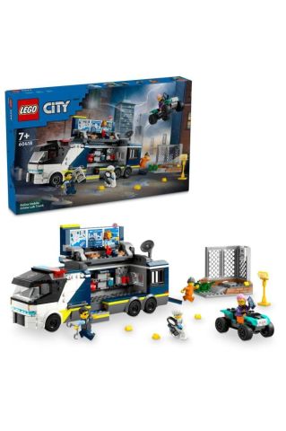 LEGO ® City Polis Mobil Suç Laboratuvarı Kamyonu Oyuncağı 60418 (674 Parça)